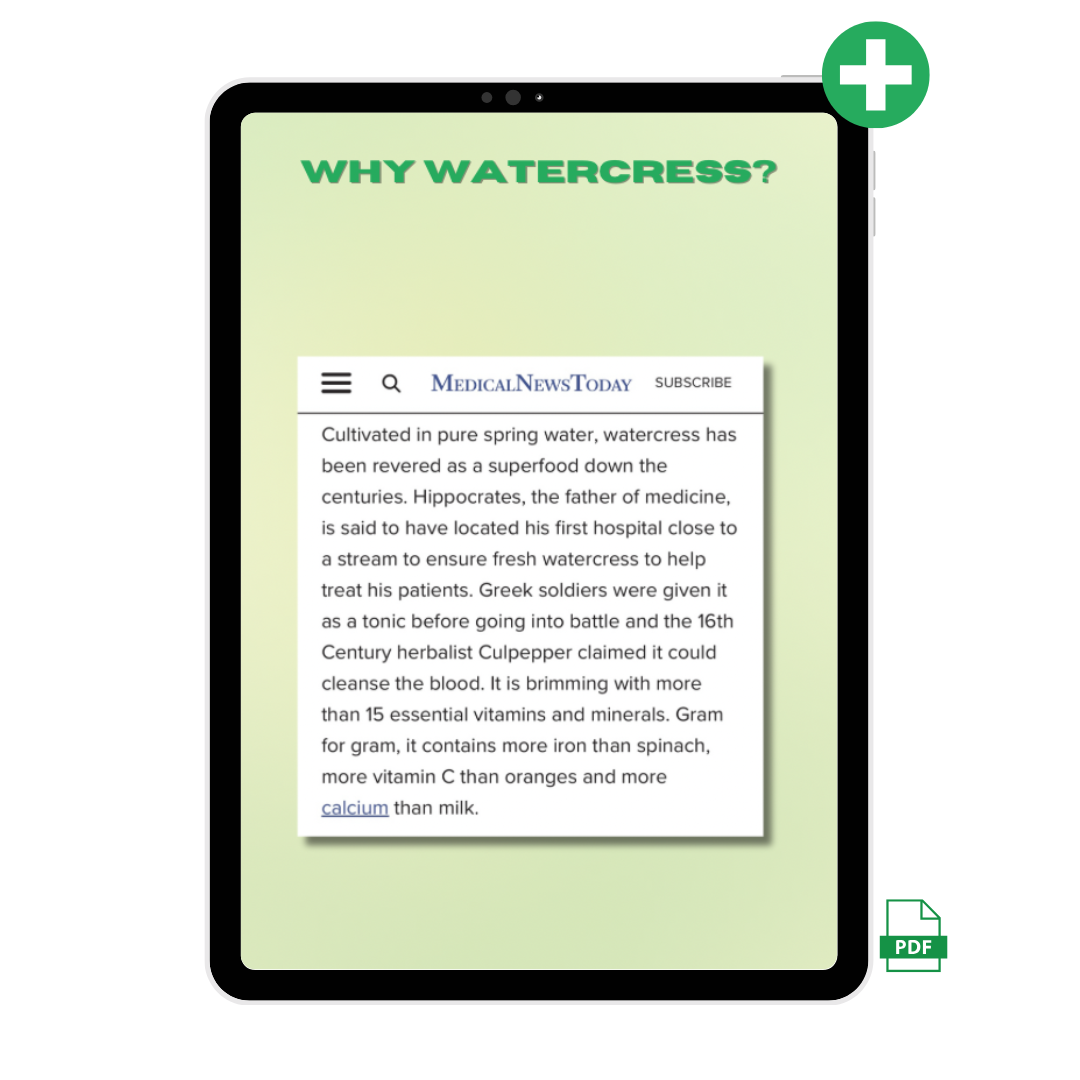 The Watercress Blessing